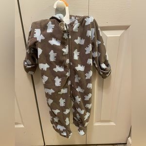 Carters baby Sherpa lined Pram 9 months